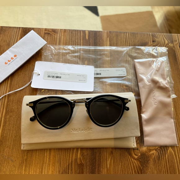 Garrett Leight Other - (NWT) Garrett Leight Stanley S Black Sunglasses 44mm